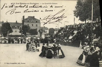 Les Danses en Bretagne — Le Quadrille Breton — E. Mary-Rousselière, éditeur, Rennes