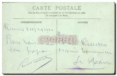 Rennes — Statua Leperdita — LL. 41 — Rewers