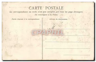 Rennes — Pałac Handlu i statua Lebastard — A.G. 41 — Rewers