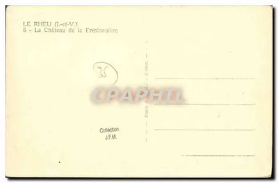 El Castillo de La Freslonnière — Le Rheu (Ille-et-V.) — Foto Adolphe Rennes — Reverso