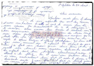 Dwie kobiety w tradycyjnym stroju bretońskim — Kraj Rennes — Gaby — Rewers