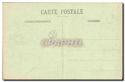 Costa da Esmeralda — Os Rochos Esculpidos — A Família Rothéneuf — G. F. — Edição Galphin, St-Malo (14°) — Verso