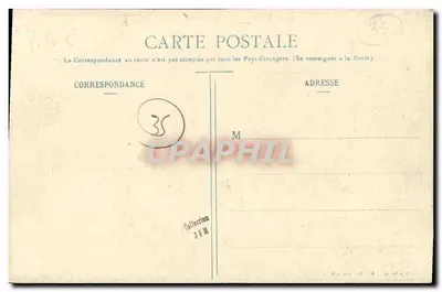 Rothéneuf — Fontein — Jacques Cartier G.F. n°4961 — Achterkant