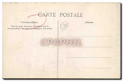 Rotheneuf — Côte d'Emeraude — Vista geral dos rochedos esculpidos — G. F. n° 2516 — Verso