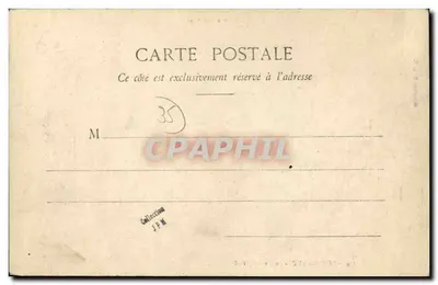 Rothéneuf - O Grande Hotel — Costa da Esmeralda, editor H. L. M., n° 134 — Verso