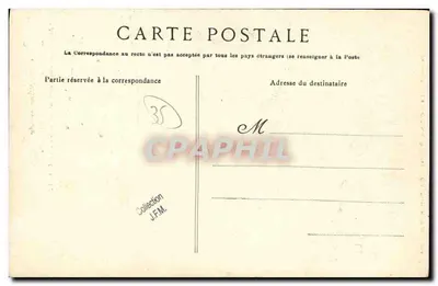 Côte d'Émeraude — L'Ermité de Haute Folie, autor Rochers Sculptés de Rotheneuf G.F. — Rewers