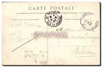 Côte d'Émeraude — Rotheneuf — Le Havre G.F. — Achterkant