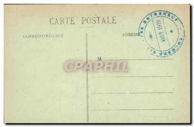 Rothéneuf — Côte d'Émeraude, Een Bezoek aan de Rochers Sculpteurs — G.F. n°3524 — Achterkant