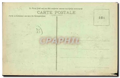 Rothéneuf — Un Coin des Rochers sculptés — Édition Guérin, St-Malo (L.-et-V.) — Rewers