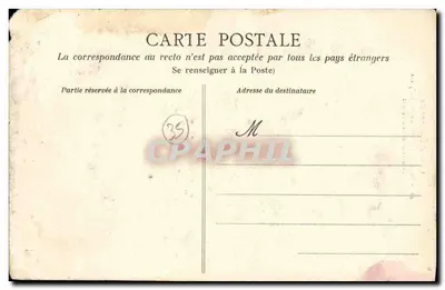 Côte d'Émeraude — Les Roches sculptées : Le Dernier des Rothéneuf — éditeur HLM, n°422 — Verso