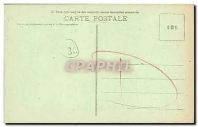 Costa de Esmeralda — El Ermitorio de Haut Folie — G. F. — Edición Guérin, St-Malo (L.-et-V.) — Reverso