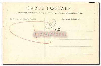 Côte d'Émeraude — O eremita em repouso — G.F. / J. Rotheneuf filho mais velho — Verso