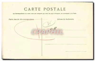 Costa de Esmeralda — Vista tomada en la Maison de l'Ermité — ROTHENEUF G.F. n°4497 — Reverso