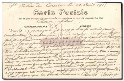 St-Aubin-du-Cermier — Widok ogólny — Éditions Hébert, n°787 — Rewers