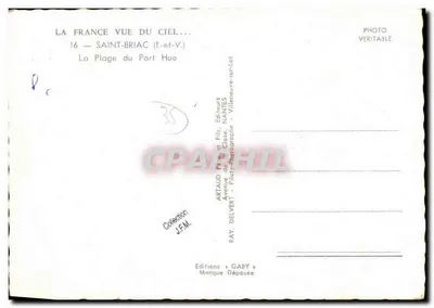 Saint-Briac-sur-Mer — Plaża Port Hue — Wydawnictwo Gaby — Rewers