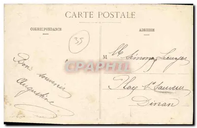 Saint-Briac — Mały Chalet i Nécey — G. F. — Rewers