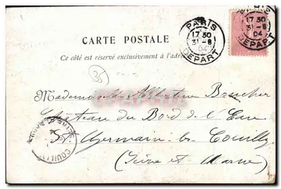 Saint-Briac — O Calvário dos Marinheiros — Editor E. Labou — Verso