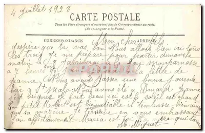 Saint-Briac — A Igreja e a Torre da Igreja — LL. n°6 — Verso