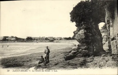 Saint-Briac — A Gruta do Béché — LL, n°39