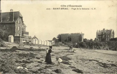 Saint-Briac - Praia da Salinette - G. F. - Costa da Esmeralda