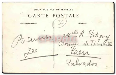 Saint-Briac — Gra w golf G.F. — Wybrzeże Emeraude, nr 4353 — Rewers