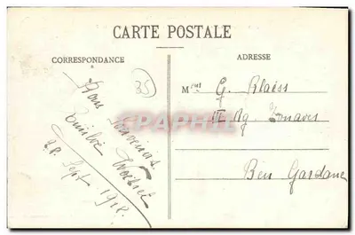 Brzeg Złotej Półki — Oaza Dinard — La Passerelle — G. F. — Zbiór Germain T. Guérin, następcy, St-Malo — Rewers