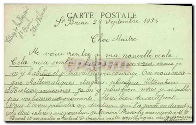 Côte d'Emeraude - St BRIAC - O Ponte — Verso