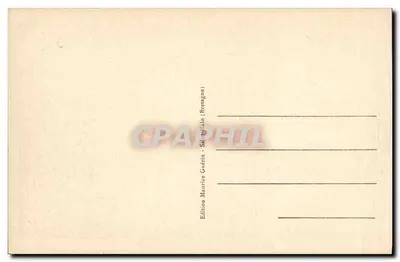 Costa de Esmeralda — St-Briac, La Garde Guérin — G. M. n°1614 — Verso
