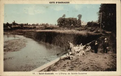 Saint-Coulomb — Lago de Sainte-Suzanne — Édition Mény, Rennes