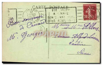 Kust van Esmeralda — Boulevard Albert Lacroix en Hotel Michelet — Saint-Enogat — Achterkant