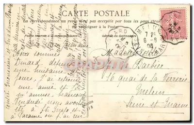 Saint-Enogat - De strand en de villa's (westzijde) — Kust van de Émeraude, n°704 — HLM — Achterkant