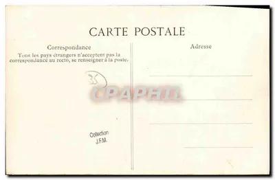Saint-Enogat — Grupo de Villas — Côte d’Emeraude, n°815, editor ELD — Verso