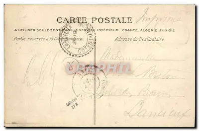Saint-Briac — Port — Stara pocztówka — Wybrzeże Szmaragdowe 3346 — Rewers