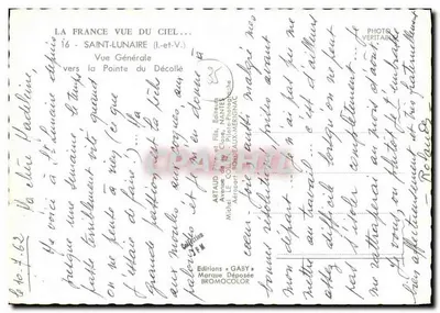 Saint-Lunaire — Vue Générale (I.-et-V.) — Éditions Gaby — Rewers