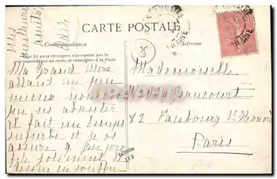 South of France — panoramic view — publisher not visible — Back