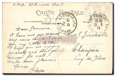 Si-Lunaire — O Decollé (versante oeste sobre a Praia de Longchamps) — Arlaudée e Naraïs, n°65 — Verso
