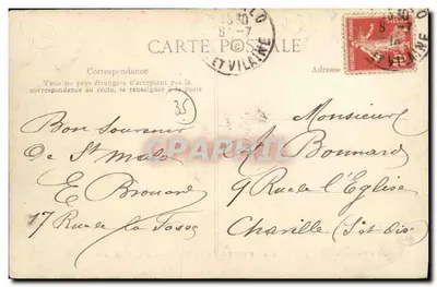 Saint-Lunaire — Promenade du Décollé — Côte d’Emeraude, n°909 — Rewers