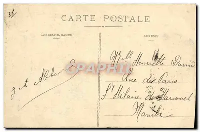 Saint-Lunaire — Krzyż Décollé — G. F. (wydawca) — Rewers