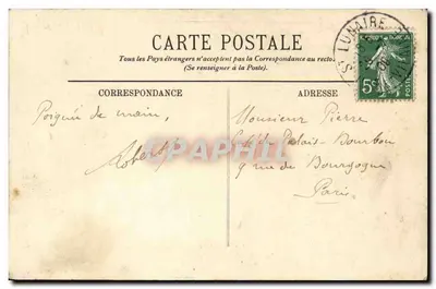 Saint-Lunaire — Wnętrze Groty Siryn — LL. n°32 — Rewers