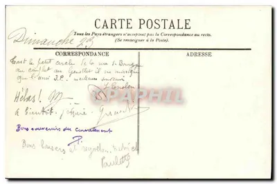 Saint-Lunaire — La Plage — LL. — n°13 — Verso