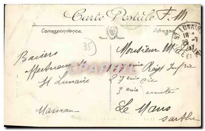 Saint-Lunaire — Le Décolle — LL. — n°17 — Verso