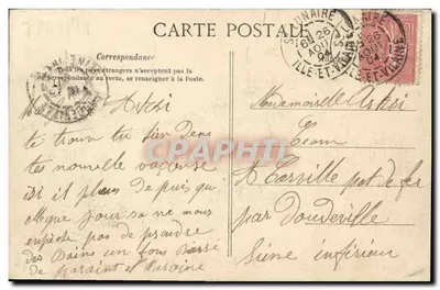 Saint-Lunaire — Plaża — Wybrzeże Emeraude — Kolekcja Grouaux Fils, Saint-Malo — Rewers