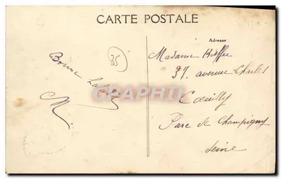 St-Marcan — Droga z Dol do Pontorson — A. Lamiré Wydawca, Rennes — Rewers