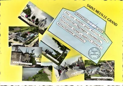Saint-Méen-le-Grand — Paesaggi e monumenti — Editore Gaby, Nantes