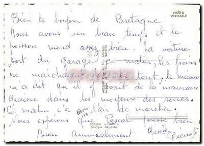 Saint-Méen-le-Grand — Paesaggi e monumenti — Editore Gaby, Nantes — Verso