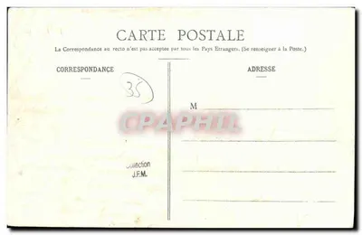 St-MÉEN (Ille-et-Vilaine) — Démolition des Halles — Mignon C., photographe-éditeur — Verso