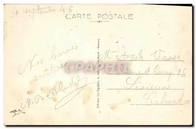 Saint-Servan — Torre Solidor — Edição La Cigogne, n° 652 — Verso