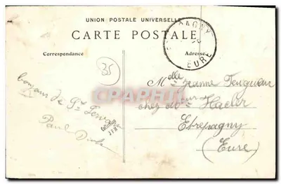 Saint-Servan — Hotel-de-Ville — G.F. n°4184 — Verso