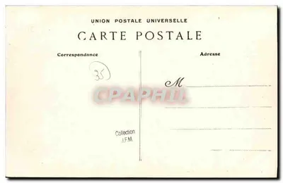 Saint-Servan — Vista Geral da Cidade — G.F. n°4183 — Verso
