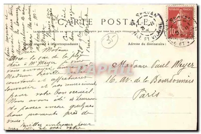 Côte d'Émeraude — Saint-Servan — Vista Geral dos Bas-Sablons — G.F. — Verso
